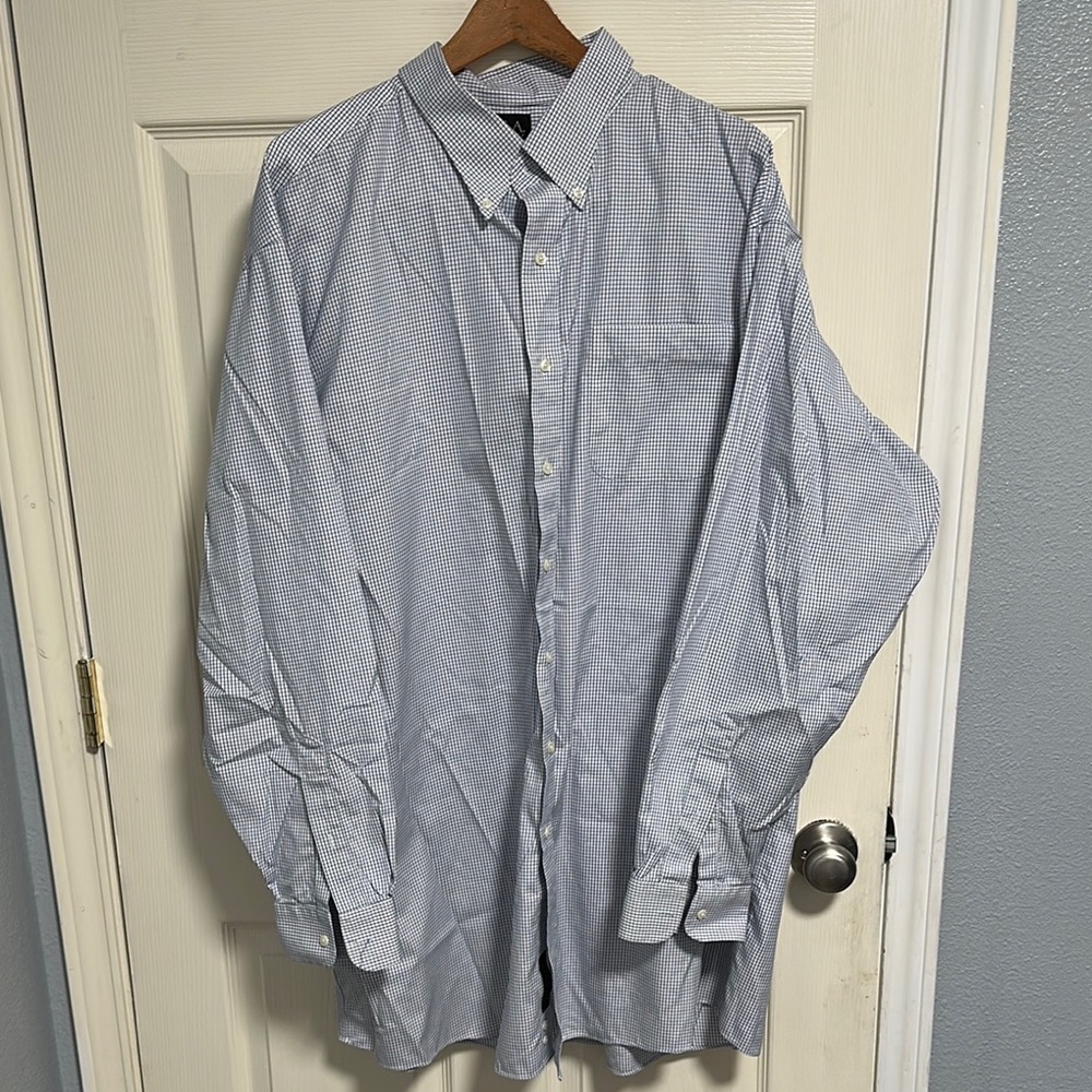 Jos. A. Bank Blue Casual Button Down Shirt